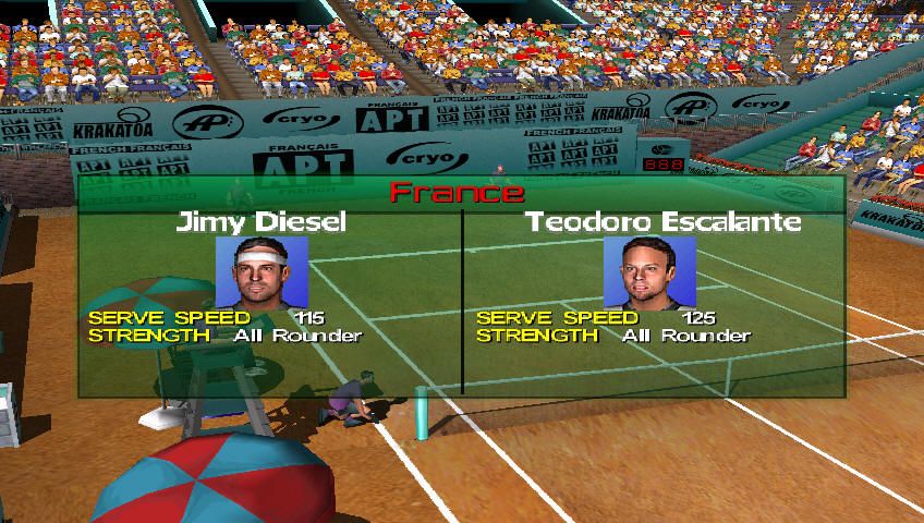 Agassi Tennis Generation screenshot 3 for Playstation 2